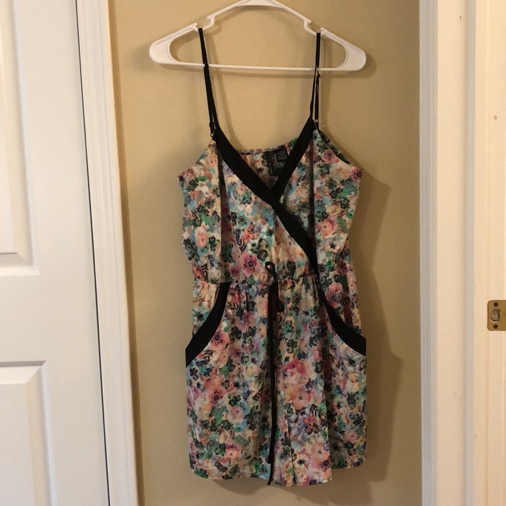 Printed romper